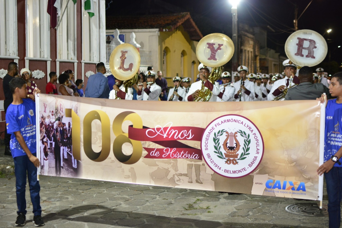 Musicalidade e cultura: Filarmônica Lyra Popular de Belmonte completa 107  anos de existência. - BK2